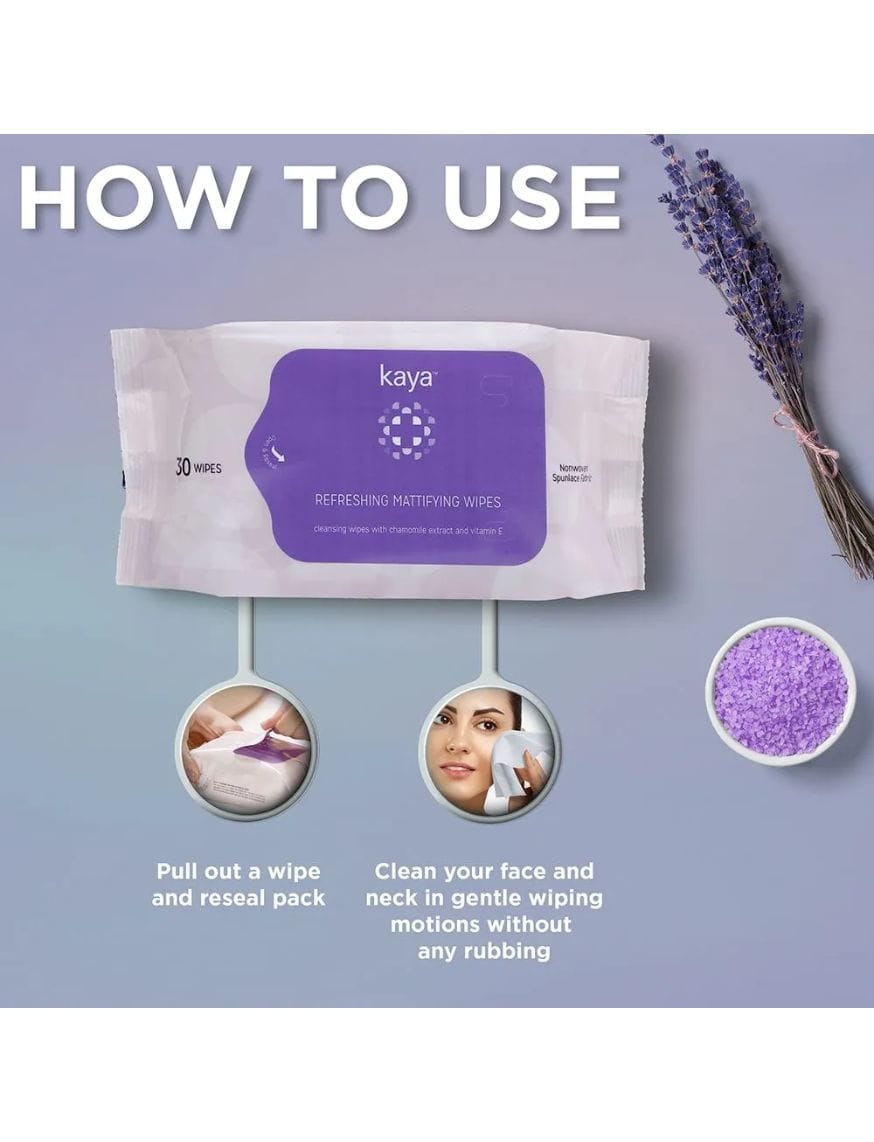 Kaya Refreshing Mattifying Wipes – thumbnail 2