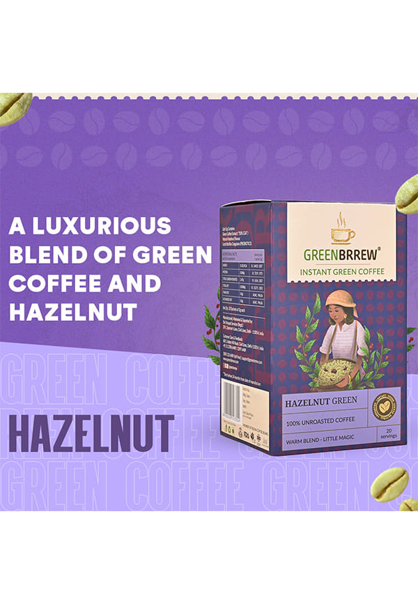 Hazelnut Green,100 % Unroasted Coffee,Warm Blend,Little Magic – thumbnail 5