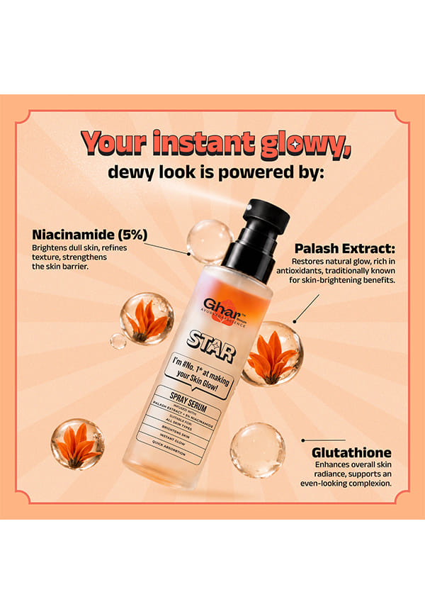 Star Spray Serum for glowing and brightening skin – thumbnail 3