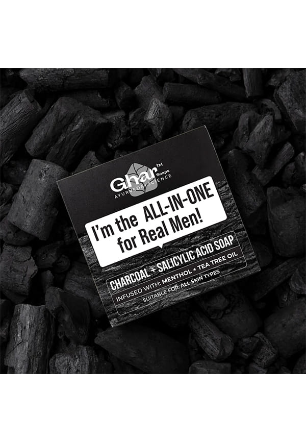 Charcoal Soap for Men – thumbnail 5