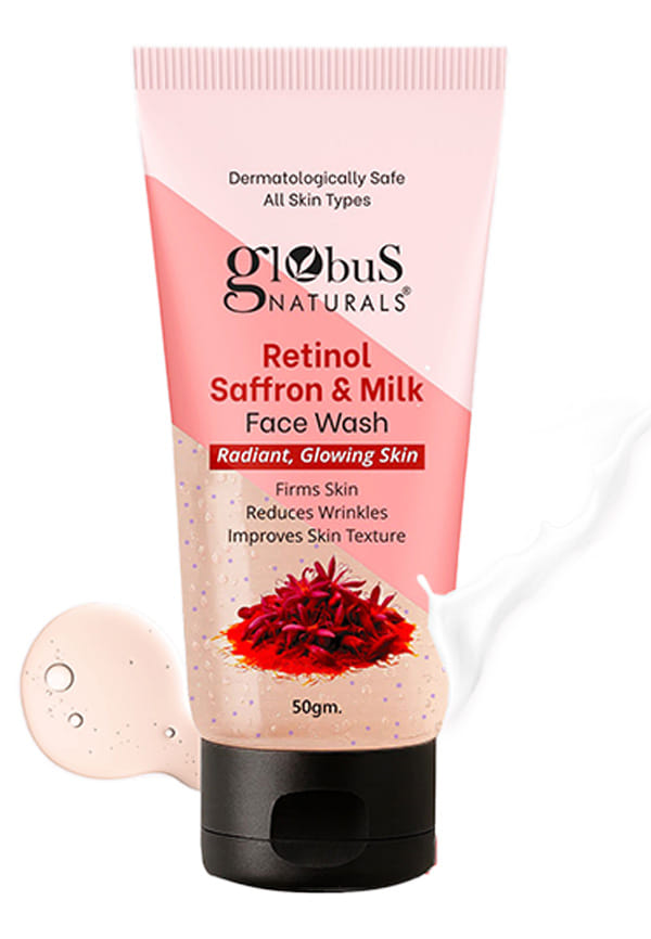 Retinol Saffron & Milk Face Wash