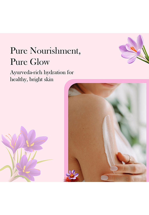 Doodh Kesar Body Lotion, Enriched with Gulab and Haldi, For Natural Glow – thumbnail 4