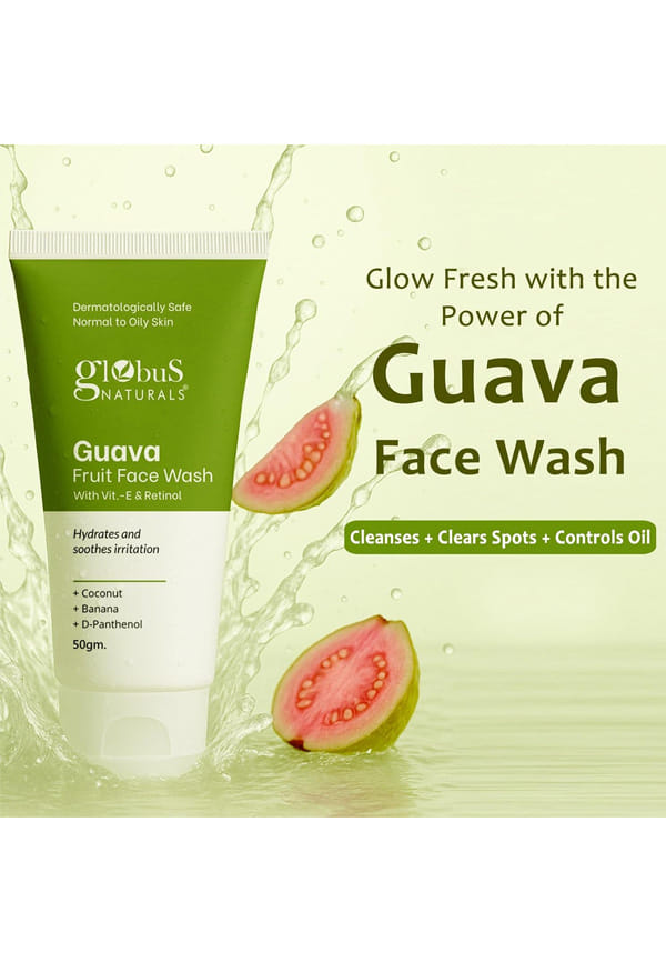Guava Fruit Face Wash with Vitamin E & Retinol – thumbnail 2