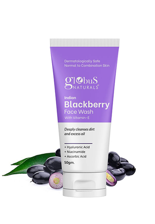 Indian Blackberry Face Wash with Vitamin E