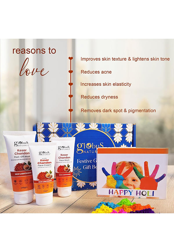 Holi Glow Radiance Kesar Chandan Gift Box – thumbnail 2
