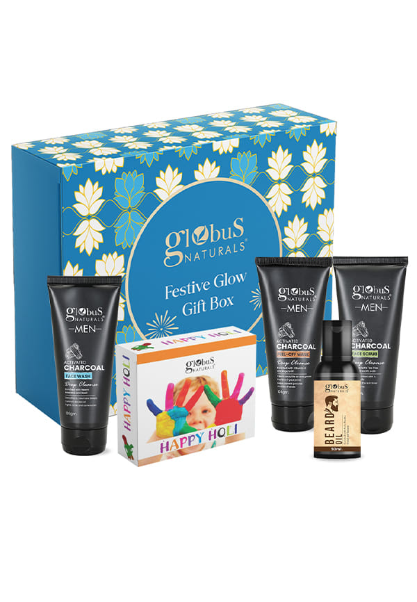 Pre & Post Holi Ritual Ayurvedic skin care Gift Box for Men
