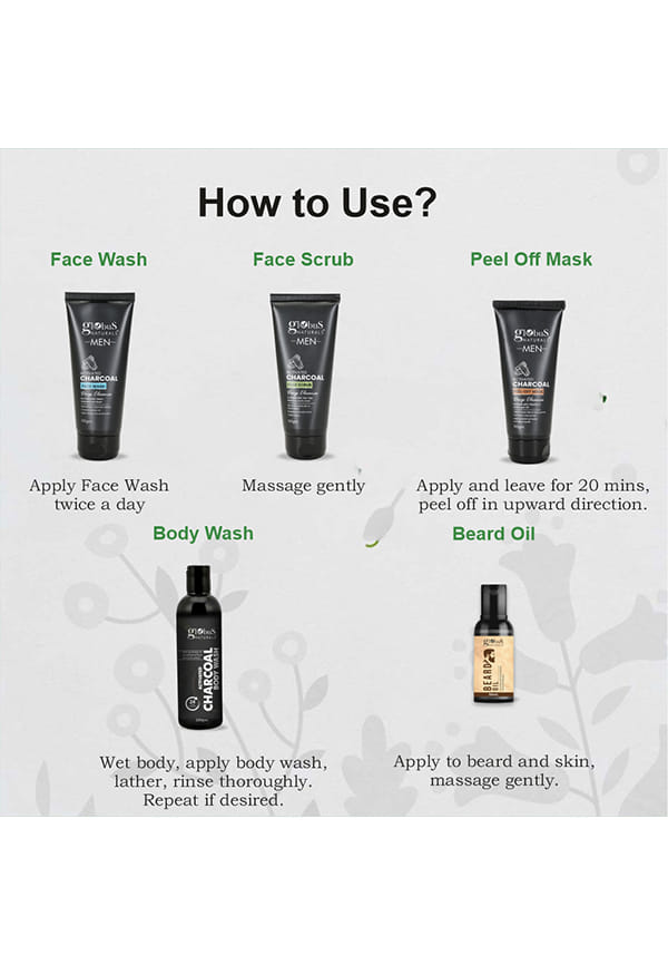 Pre & Post Holi Ritual Ayurvedic skin care Gift Box for Men – thumbnail 2