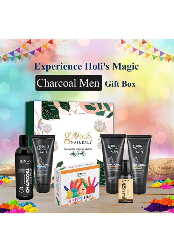 Pre & Post Holi Ritual Ayurvedic skin care Gift Box for Men – thumbnail 5
