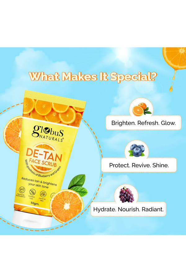 De Tan Face Scrub – thumbnail 4