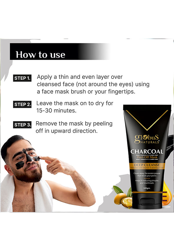 Activated Charcoal Peel Off Mask for Women – thumbnail 3