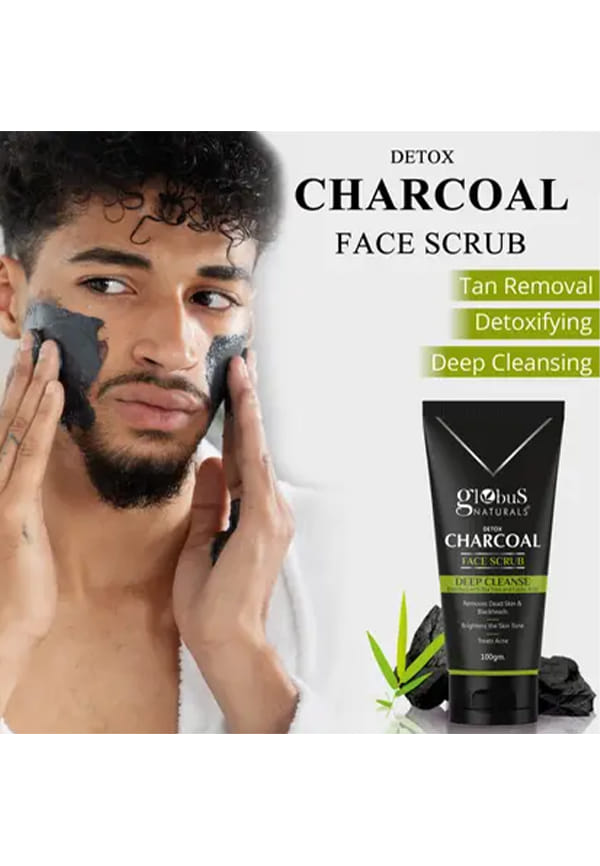 Detox Charcoal Face Scrub For Detoxifies & Purifies – thumbnail 7