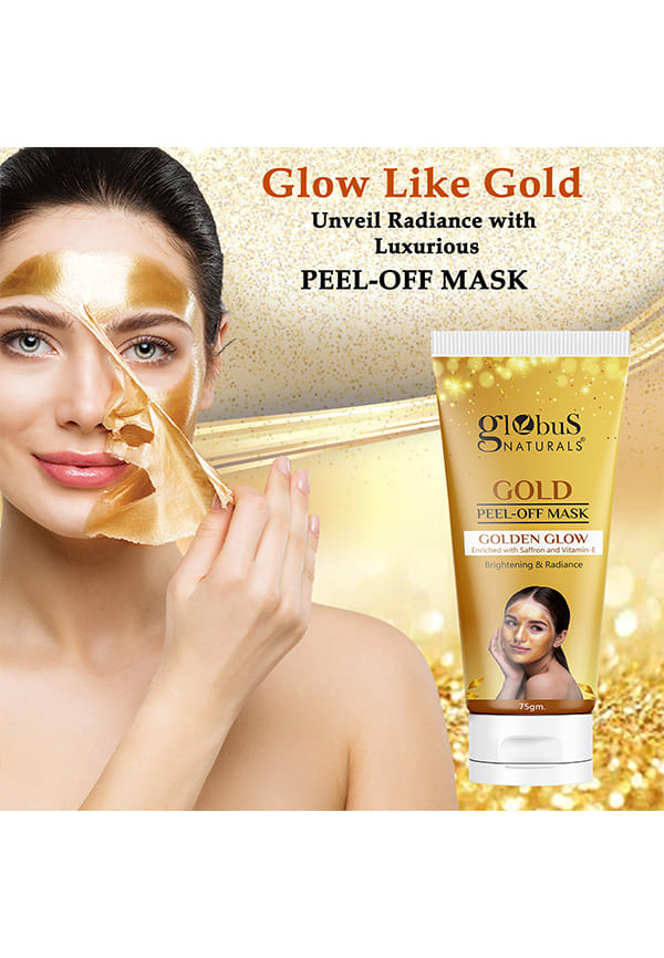 Gold Peel Off Mask | Anti Aging & Radiance Skin For Women – thumbnail 2