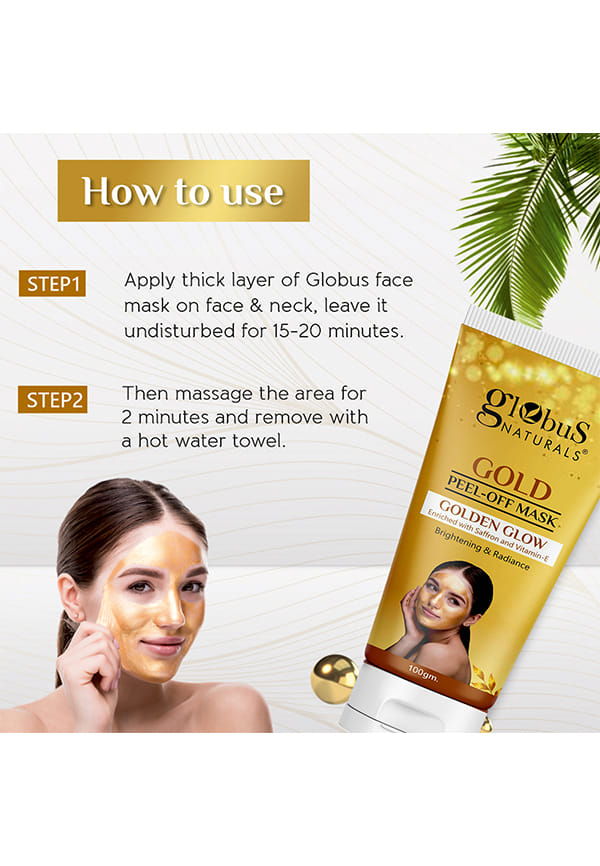 Gold Peel Off Mask | Anti Aging & Radiance Skin For Women – thumbnail 5