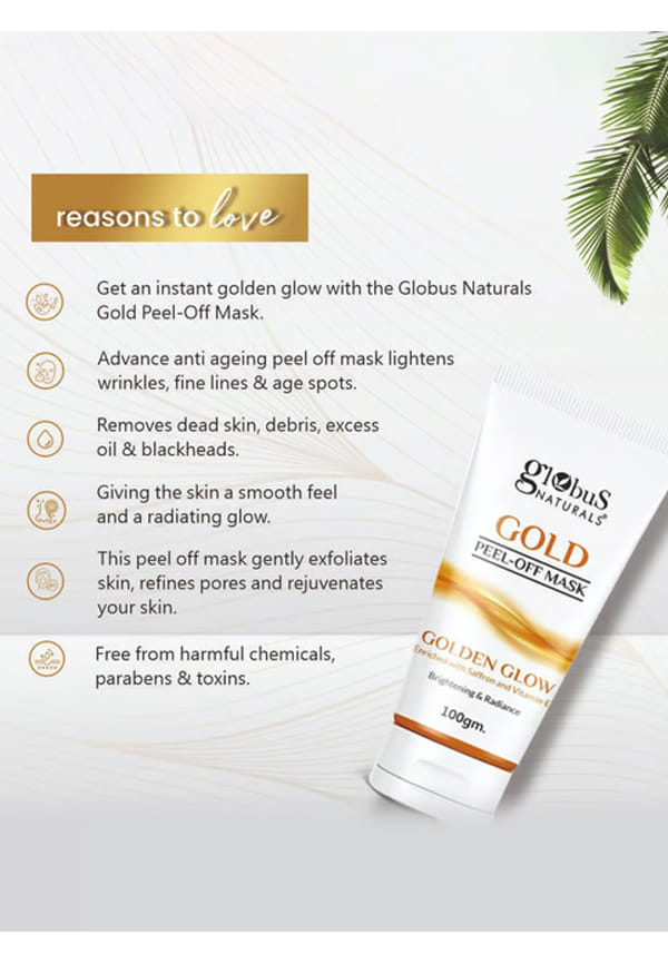 Gold Peel Off Mask | Anti Aging & Radiance Skin For Women – thumbnail 2