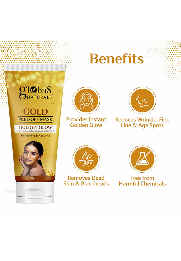 Gold Peel Off Mask | Reduces fine lines, wrinkles | Remove Blackhead & pore care – thumbnail 2