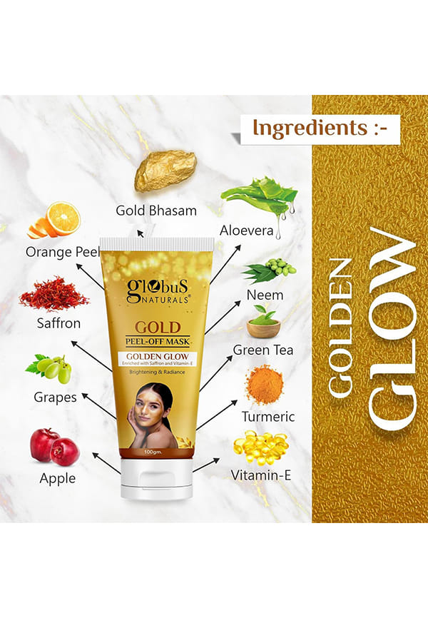 Gold Peel Off Mask | Reduces fine lines, wrinkles | Remove Blackhead & pore care – thumbnail 4