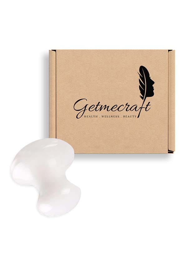 White Mushroom Gua Sha Tool