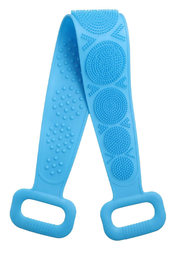 Exfoliating Silicone Back Scrubber Belt Exfoliating Silicone Back Scrubber Belt
