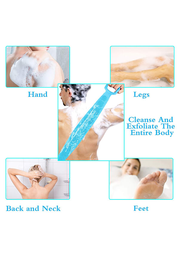 Exfoliating Silicone Back Scrubber Belt – thumbnail 4