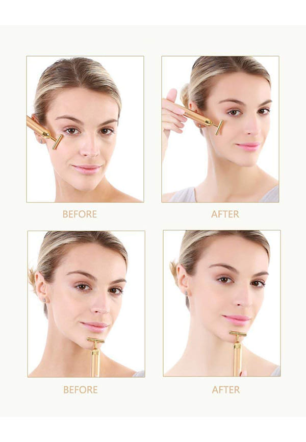 T Shape Vibrating Face Massage tool – thumbnail 2