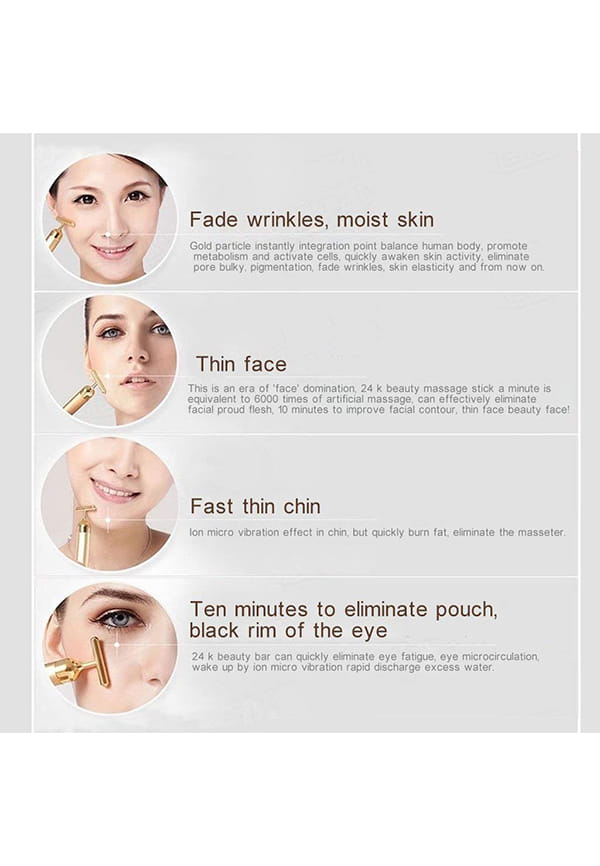 T Shape Vibrating Face Massage tool – thumbnail 4