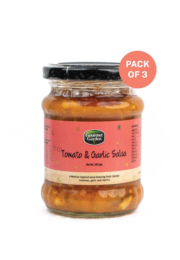Tomato & Garlic Salsa - Pack of 3