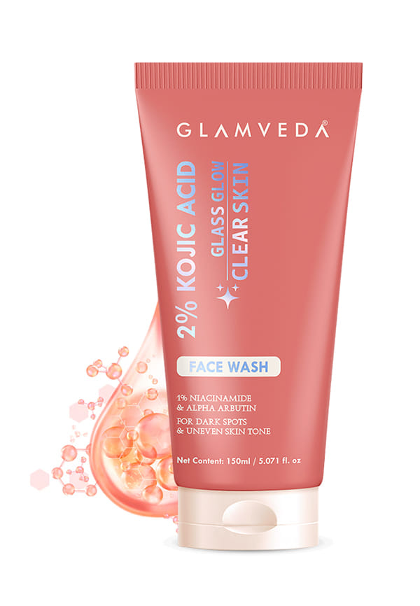 2% Kojic Acid Face Wash With 1% Niacinamide & Alpha Arbutin for dark spot & uneven skin tone clear glow