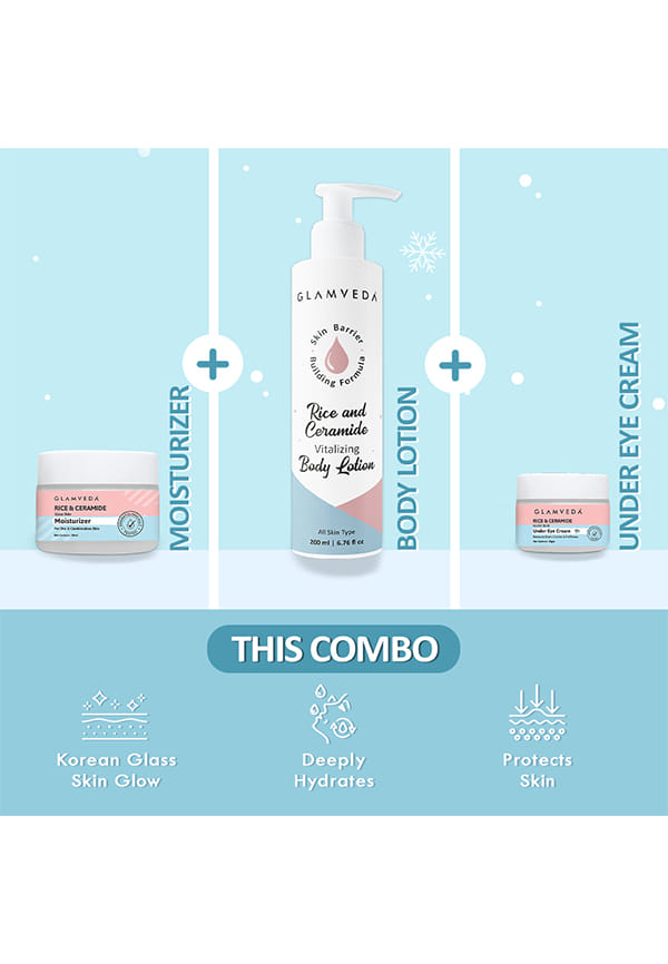 Korean Rice & Ceramide Glass Skin 3-Step Nourishing Combo – thumbnail 6