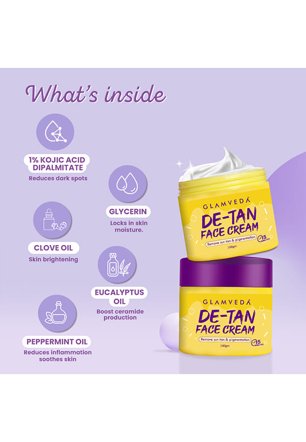 De-Tan Face Cream Mask for Glowing Skin – thumbnail 2