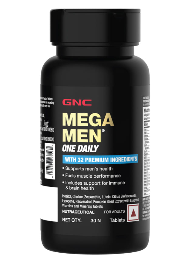 Mega Men One Daily Multivitamin - Improves Energy, Immunity & Overall Health