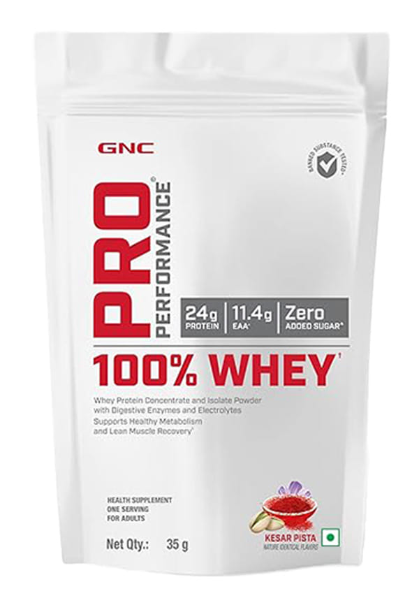 Pro Performance 100% Whey Protein Powder, Kesar Pista