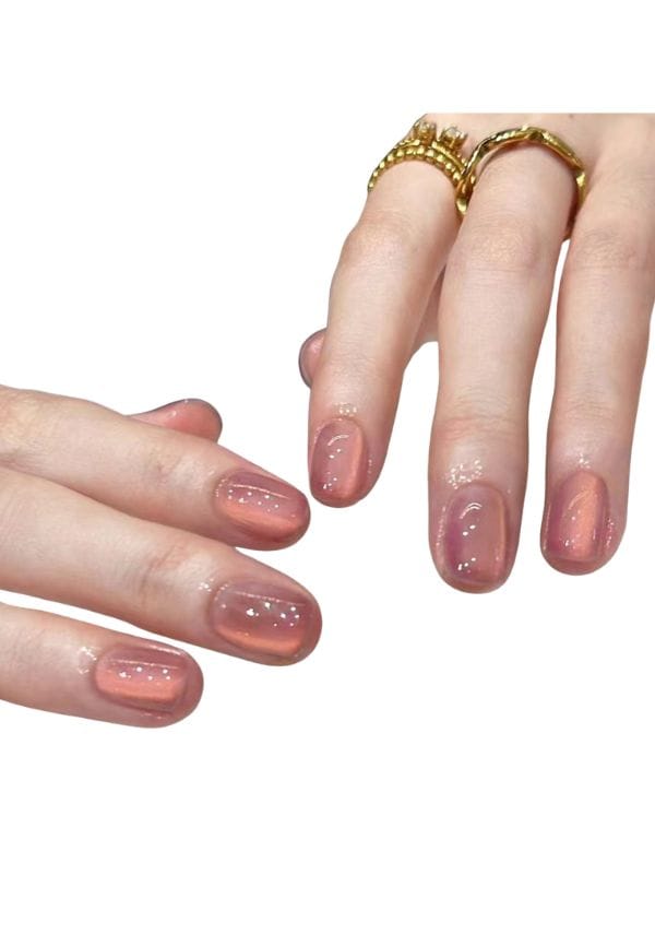 Nailed It | Reusable Luxury Press On Nails With Application Kit - Bare Minimum Nailed It | Reusable Luxury Press On Nails With Application Kit - Bare Minimum