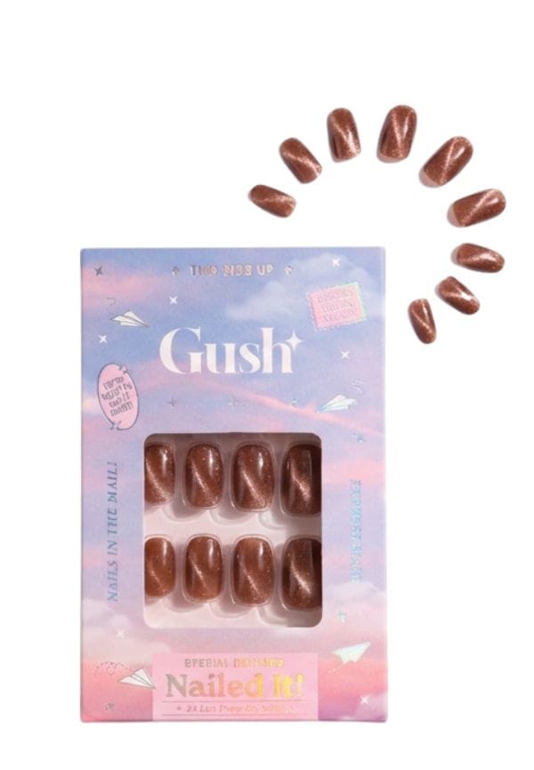 Nailed It | Reusable Luxury Press On Nails With Application Kit - Flirt Alert – thumbnail 2