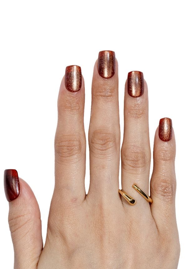 Nailed It | Reusable Luxury Press On Nails With Application Kit - Cherry Cola Nailed It | Reusable Luxury Press On Nails With Application Kit - Cherry Cola