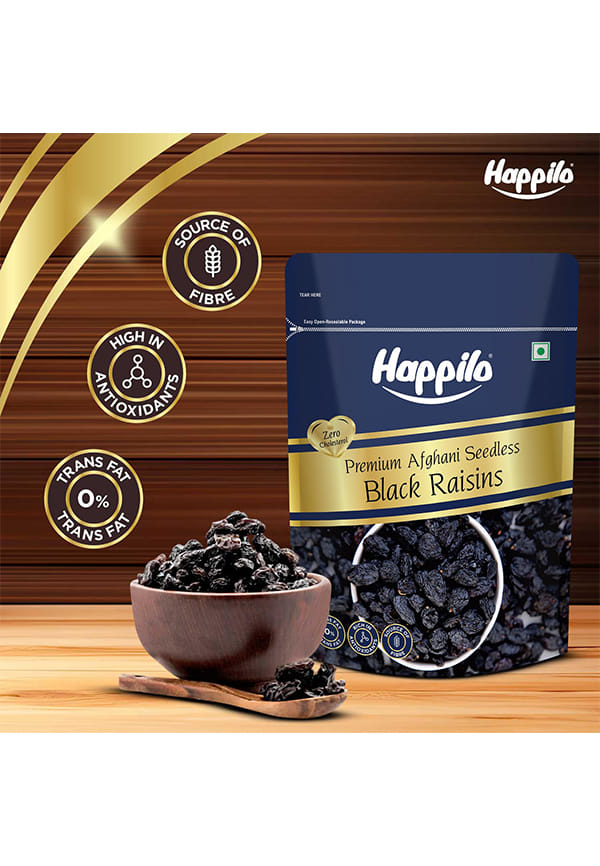 Afghani Seedless Black Raisins – thumbnail 4