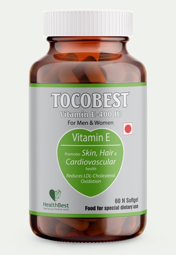 TocoBest Vitamin E (400 IU) Softgel Capsules – thumbnail 2