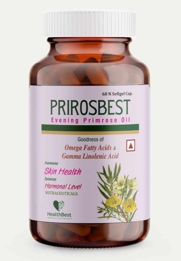 Prirosbest Evening Primerose Oil Softgel Capsule 500mg – thumbnail 2