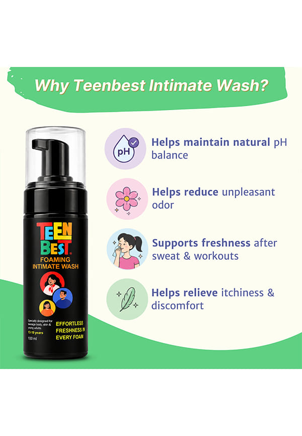 Foaming Intimate Wash for Teens & Young Adults – thumbnail 2