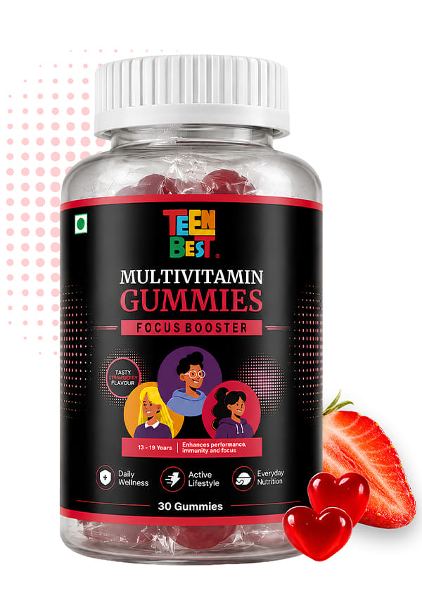 Teen Multivitamin Gummies for Boys & Girls Strawberry Gummies Teen Multivitamin Gummies for Boys & Girls Strawberry Gummies