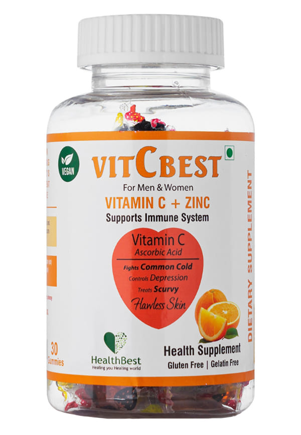 VitCBest Vitamin C + Zinc Gummies