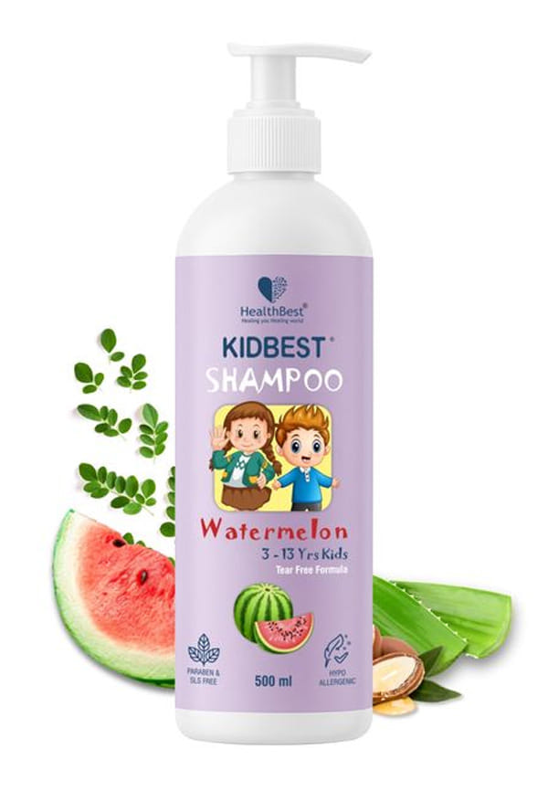 Hair Shampoo for Kids | Extra Nourishing | Dry & Damaged to normal Hair | Tear, Paraben, SLS free