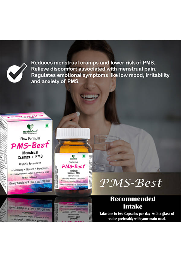 PMS-Best | multivitamin for Menstrual periods |PMS| 60 Capsules – thumbnail 4