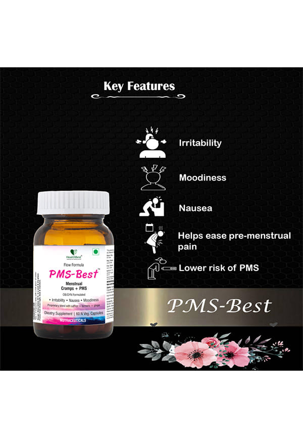 PMS-Best | multivitamin for Menstrual periods |PMS| 60 Capsules – thumbnail 5