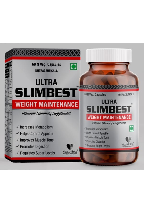 Ultra Slimbest Capsule for Weight Maintenance | Weight Loss | Increases Metabolism | Control Appetite | 60 Capsules