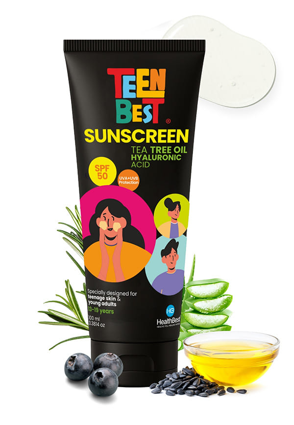TeenBest Sunscreen SPF 50 PA++++ for Teens