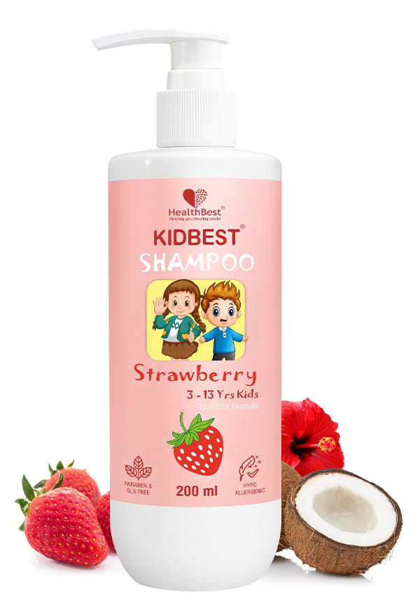 Gentle Cleansing Strawberry Shampoo for Kids