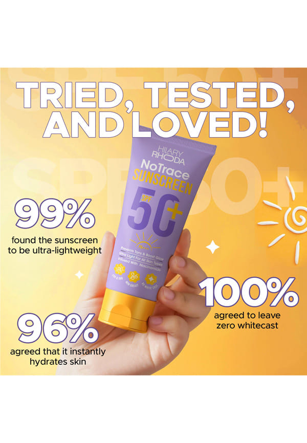 No Trace Sunscreen Spf 50 PA+++ – thumbnail 4