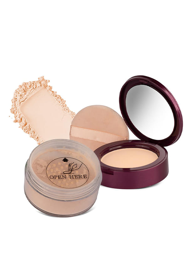 The Setting Duo Compact & Loose Powder