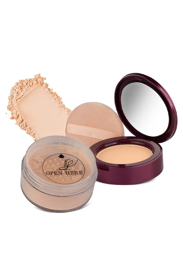 The Setting Duo Compact & Loose Powder