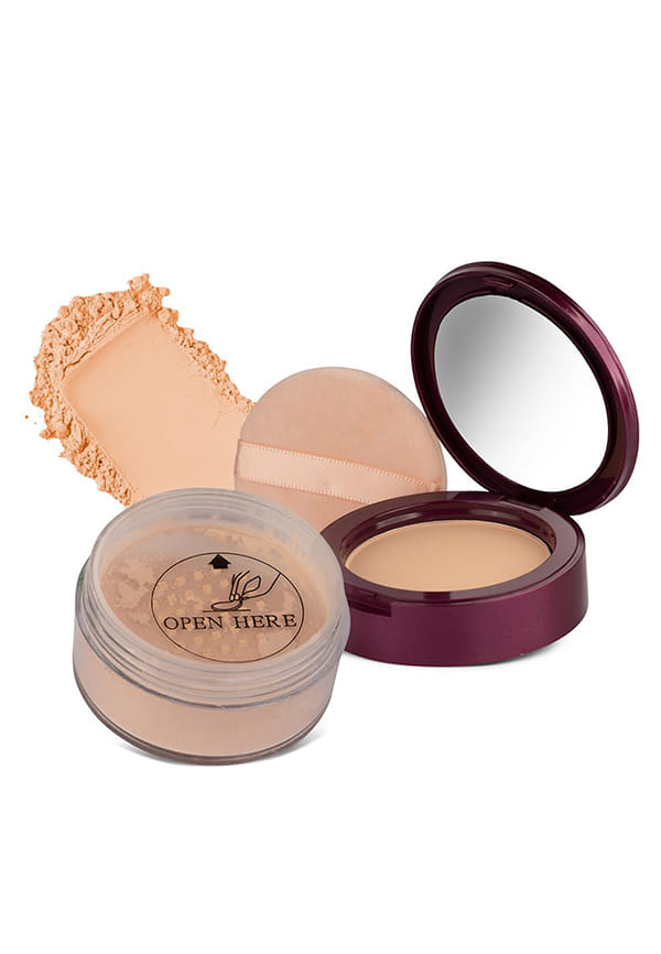 The Setting Duo Compact & Loose Powder